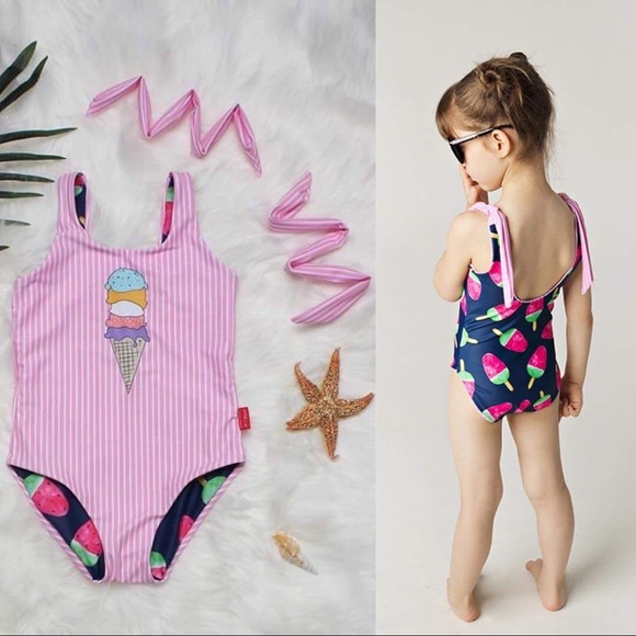 Other - Kids Reversible One piece swimsuit
